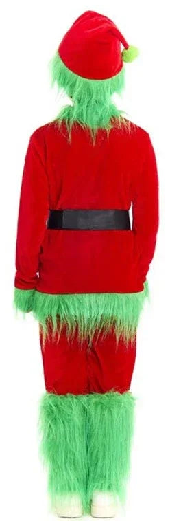 Disfraz de Grinch con Pelo Verde para Niño Grinch Partilandia